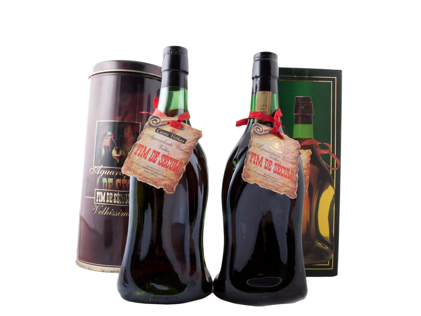 Garrafas de aguardente