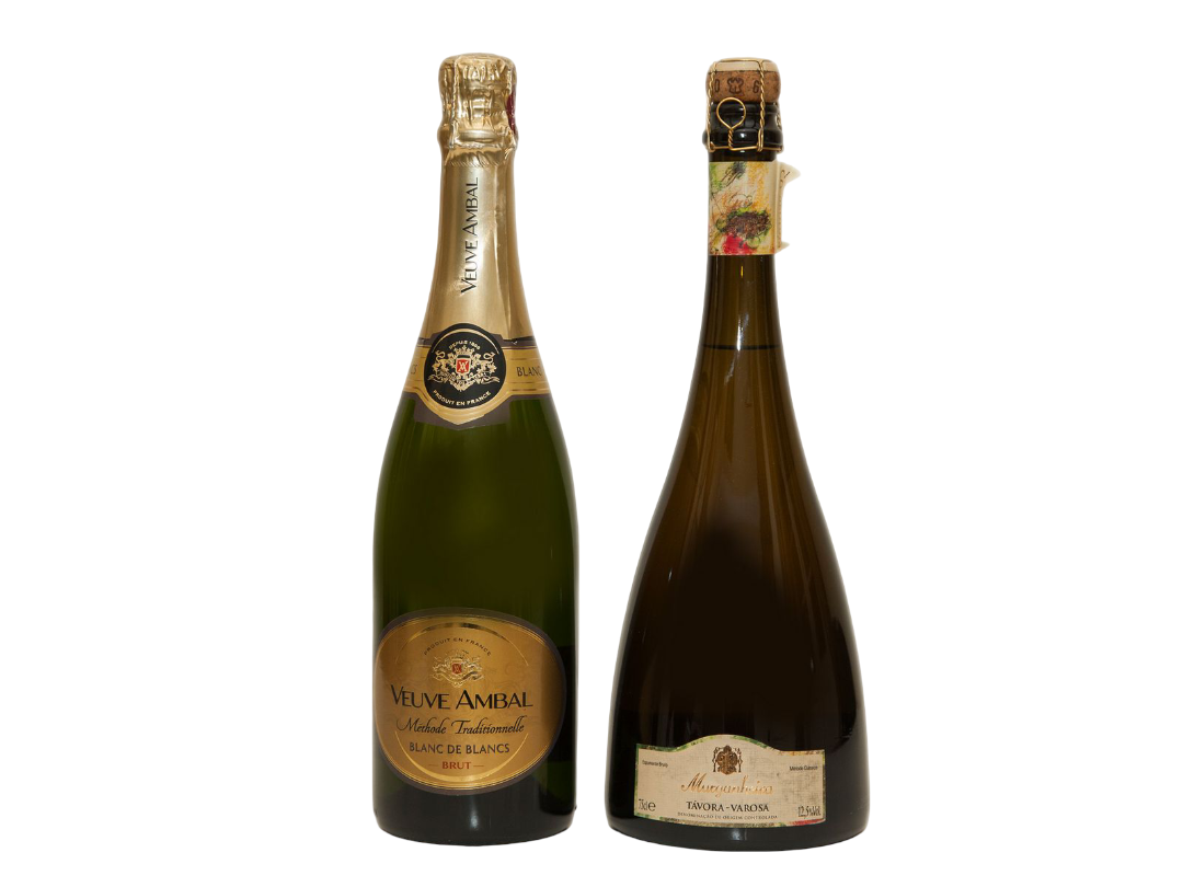 Garrafas de espumante